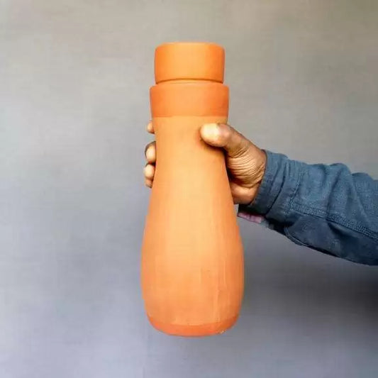 Terracotta Water Bottle : Curv 1 Ltrs