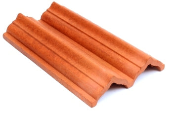 DOUBLE MORBI Natural Terracotta Compact Tiles (2 Pieces Sample Pack)
