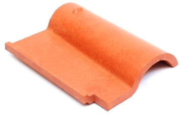 MINI TEILOR Natural Terracotta Curved Cladding & Roof Tiles (2 Pieces Sample Pack)