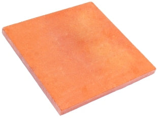 TRIPLE RAJWARI Natural Terracotta Square Floor Tiles (2 Pieces Sample Pack)
