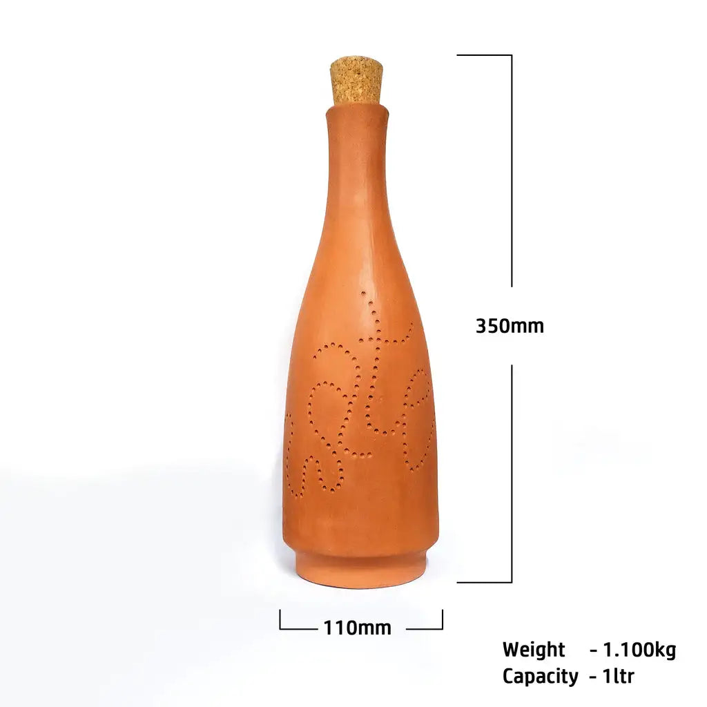 Terracotta Water Bottle : BOTLE_V1.0