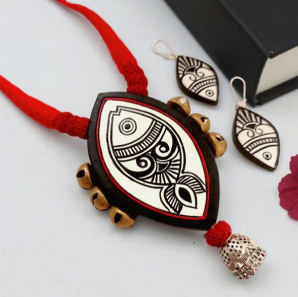Terracotta Jewellery Set Of 5