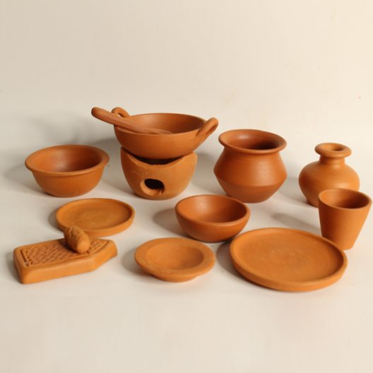 Terracotta Small Utensil Set
