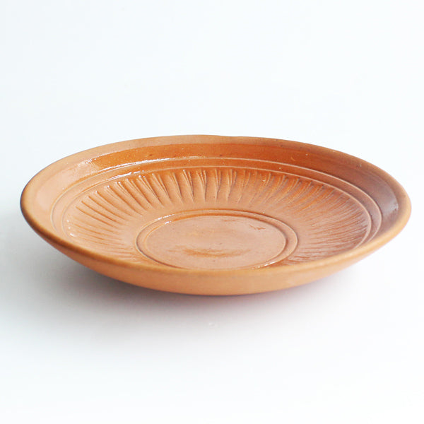 Inside Glazed Terracotta Plate – Set of 6
