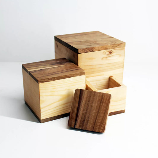 NESTED BOX Set of 3: Tabletop Organizer