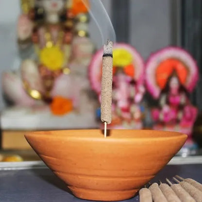 Plato Incense Stick Stand + Pure Dhuna Sticks