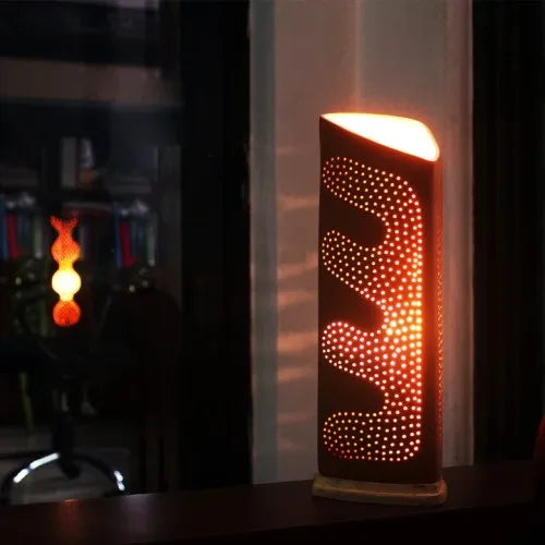 Trigo Wooden Base Table Light