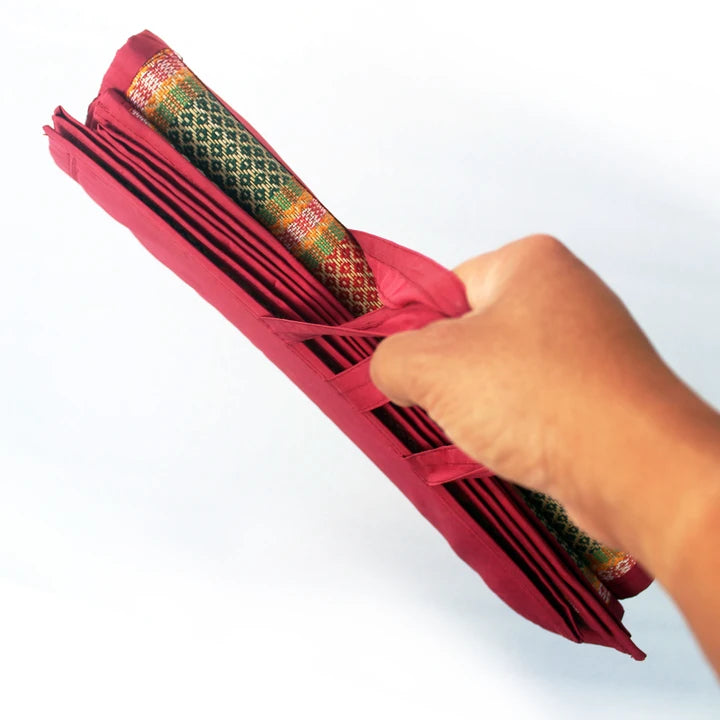 Foldable Mat (Madur) with Handle (FH) : Best Natural Carpet like Designed Mat for Indoor